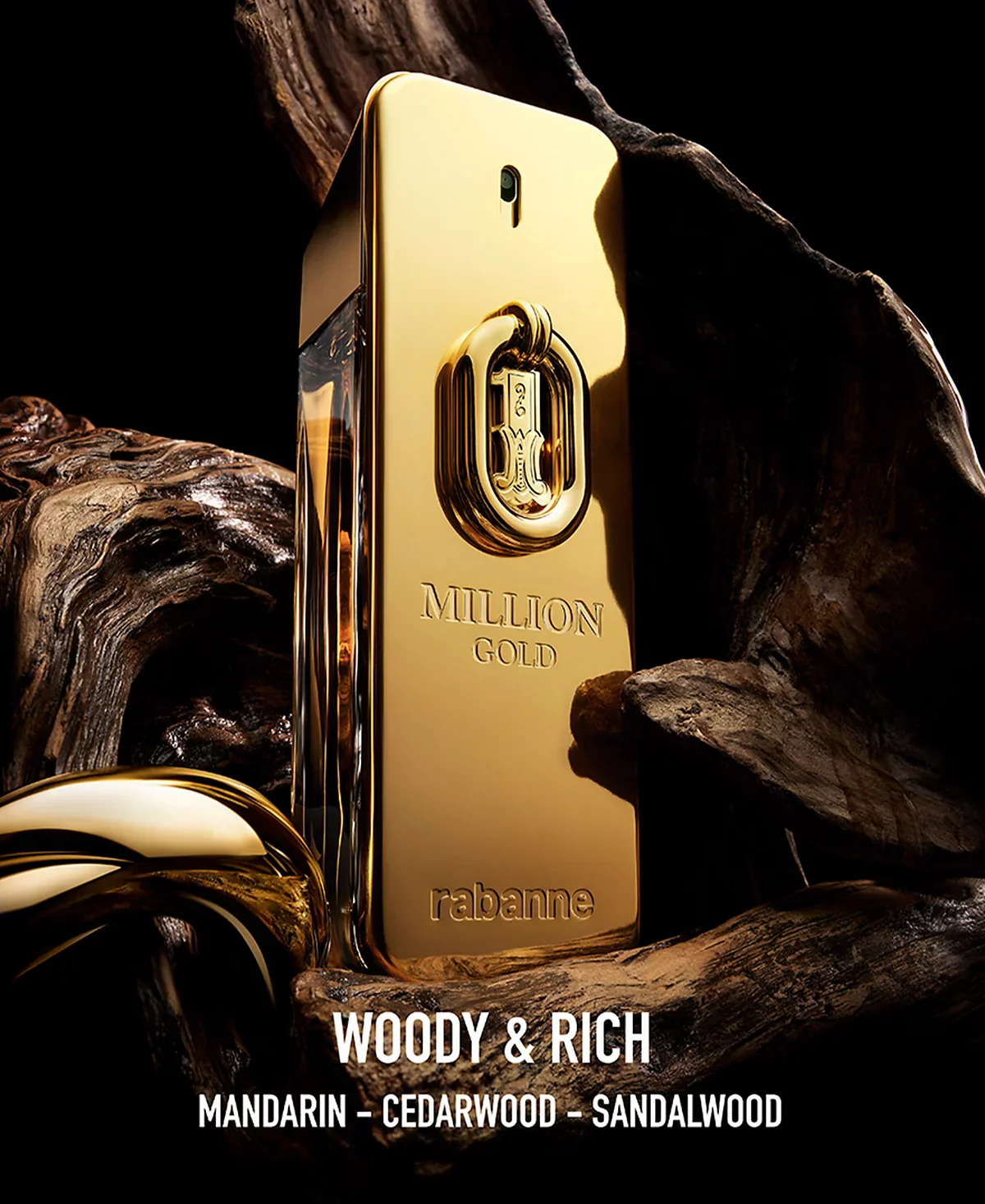 Million Gold For Him Eau de Parfum Intense by Paco Rabanne - Image 3