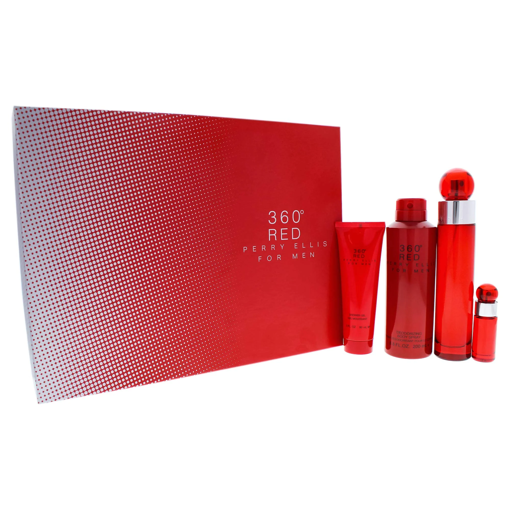 360 Red Men Set by Perry Ellis eau de Toilette