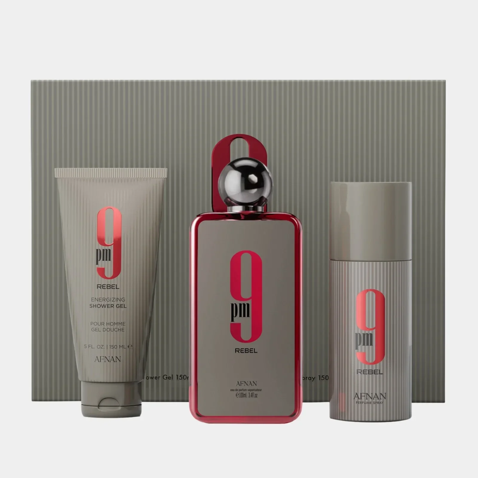 9PM Rebel Eau de Parfum 3PC by Afnan