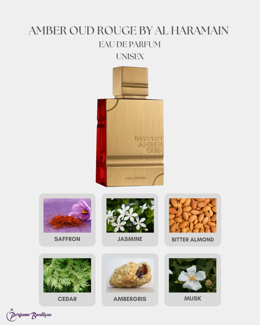 HARAMAIN AMBER OUD Rouge Edition Eau de Parfum by AL HARAMAIN - Image 4