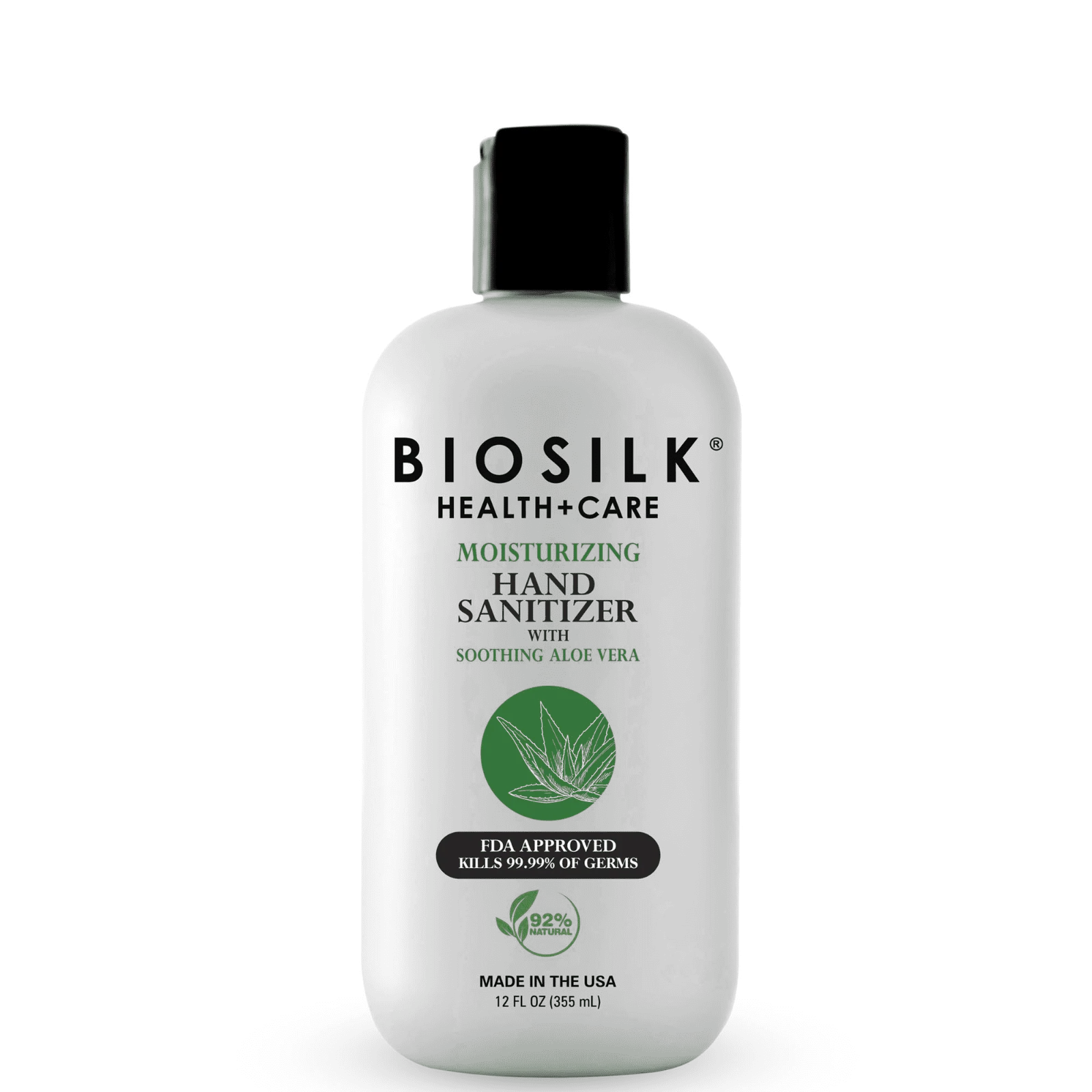 Biosilk Moisturizing Hand Sanitizer with Soothing Aloe Vera