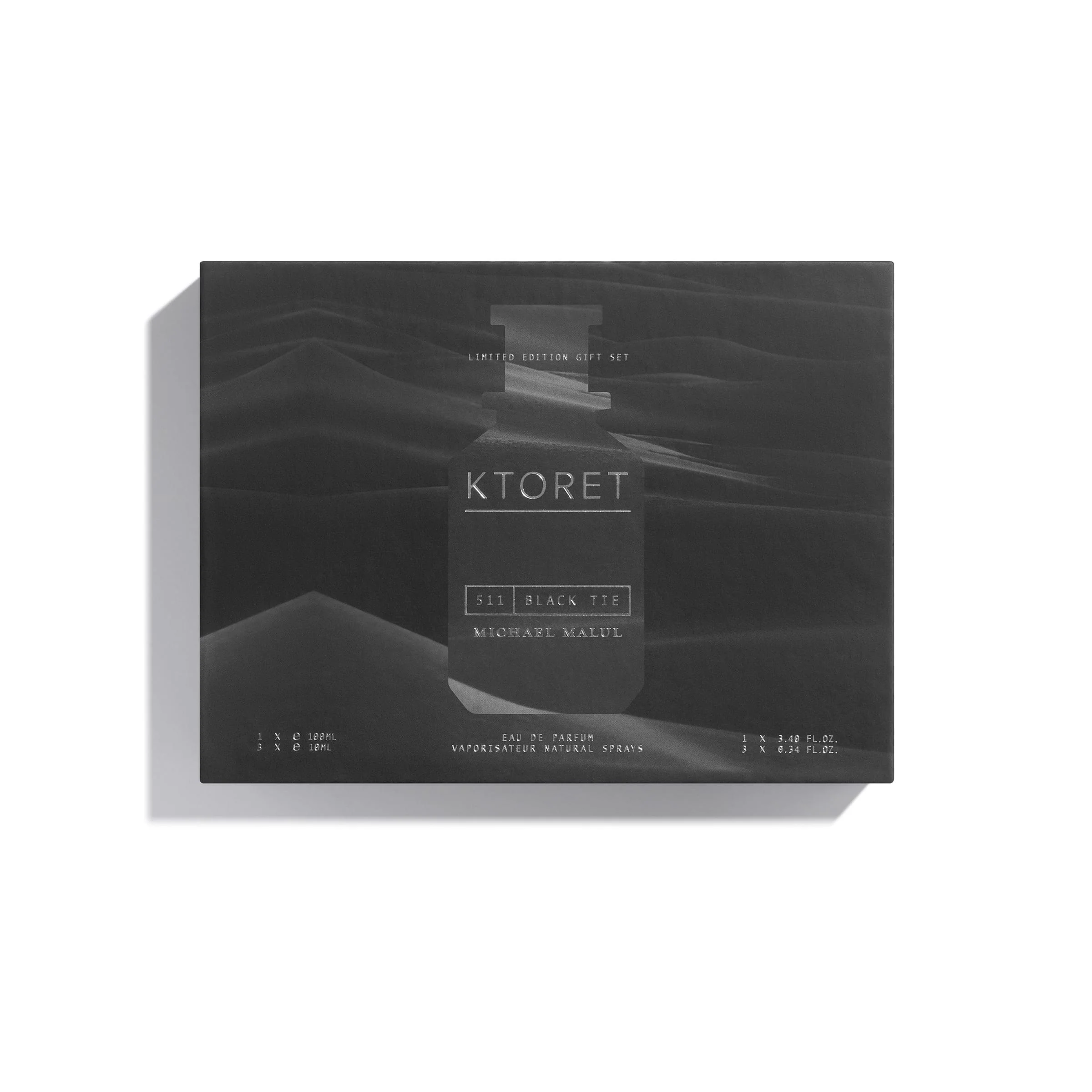 KTORET 511 Black Tie Limited Edition Eau de Parfum GIFT SET by Michael Malul