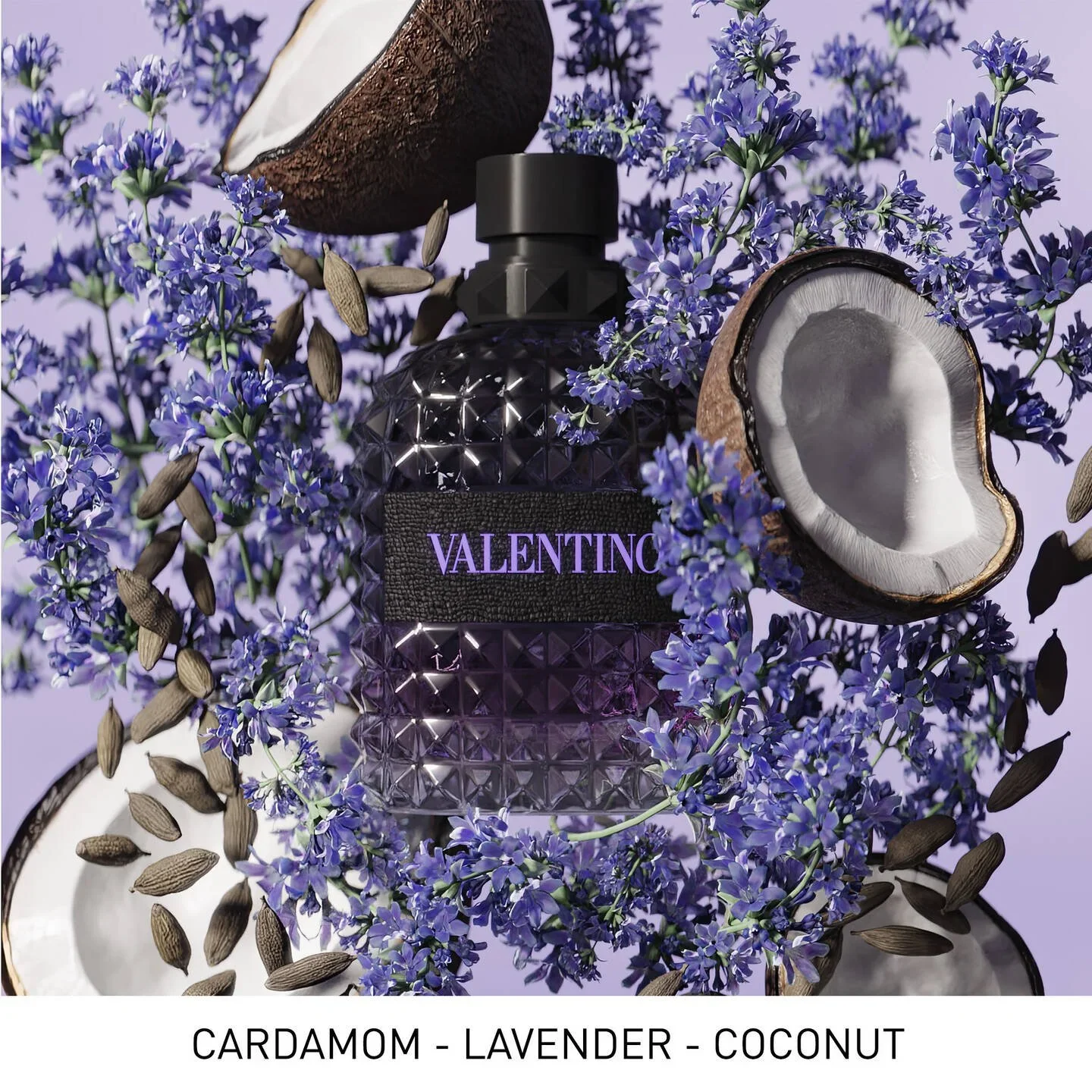 Born In Roma Uomo Purple Melancholia Eau de Toilette by Valentino - Image 2