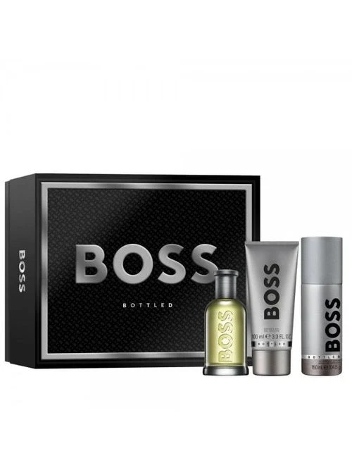 Boss Bottled 3pc Men Gift Set by Hugo Boss eau de Toilette - Image 2
