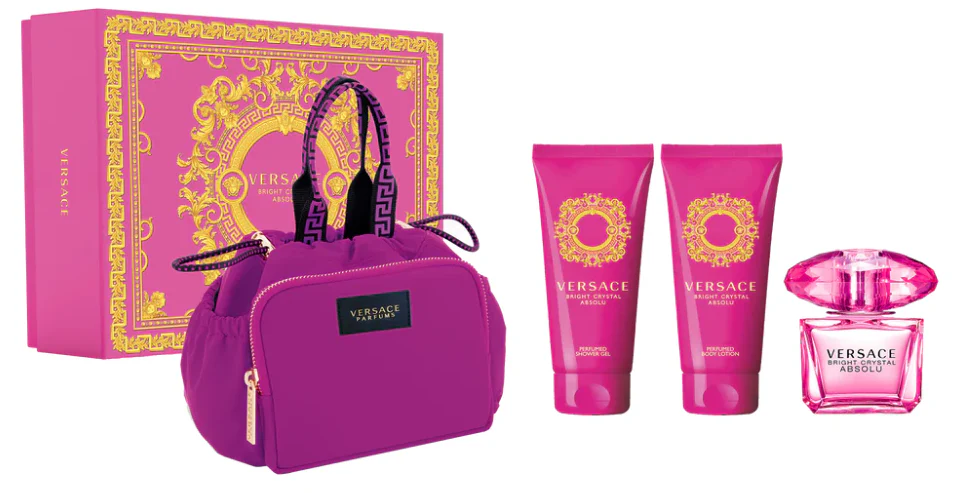 Bright Crystal Absolu Eau de Parfum 4PCS by Versace