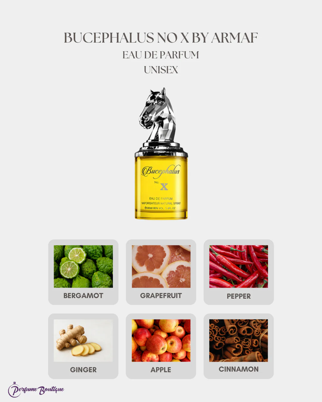 Bucephalus No X by Armaf Eau de Parfum Unisex - Image 3