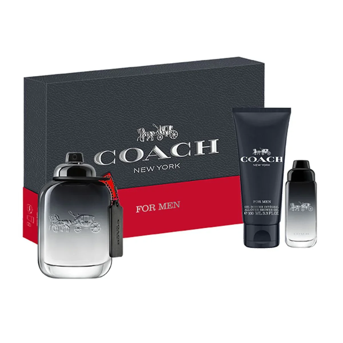 Coach New York Men 3pc Set by Coach Eau de Toilette - Image 2