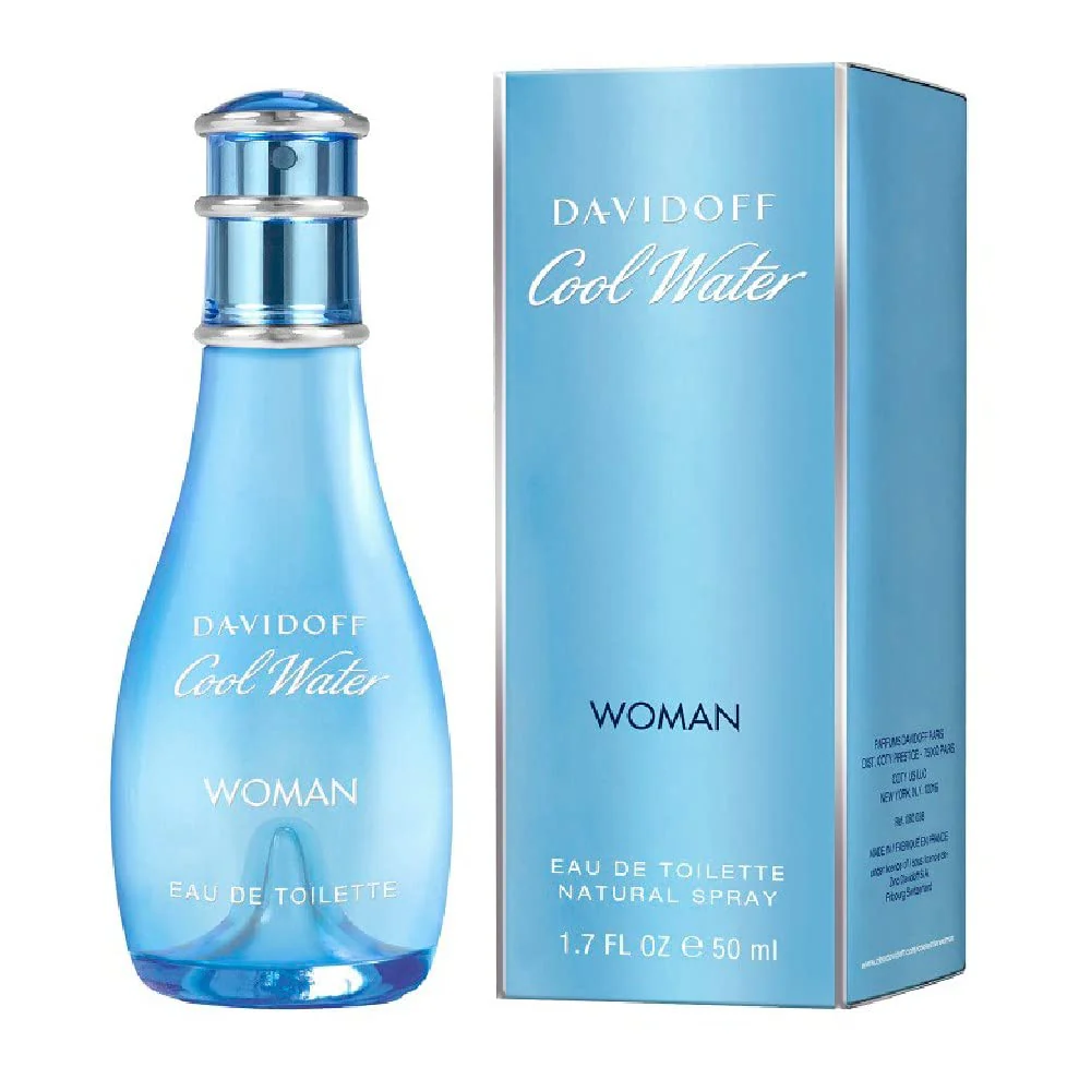 Cool Water Woman Eau de Toilette by Davidoff - Image 2