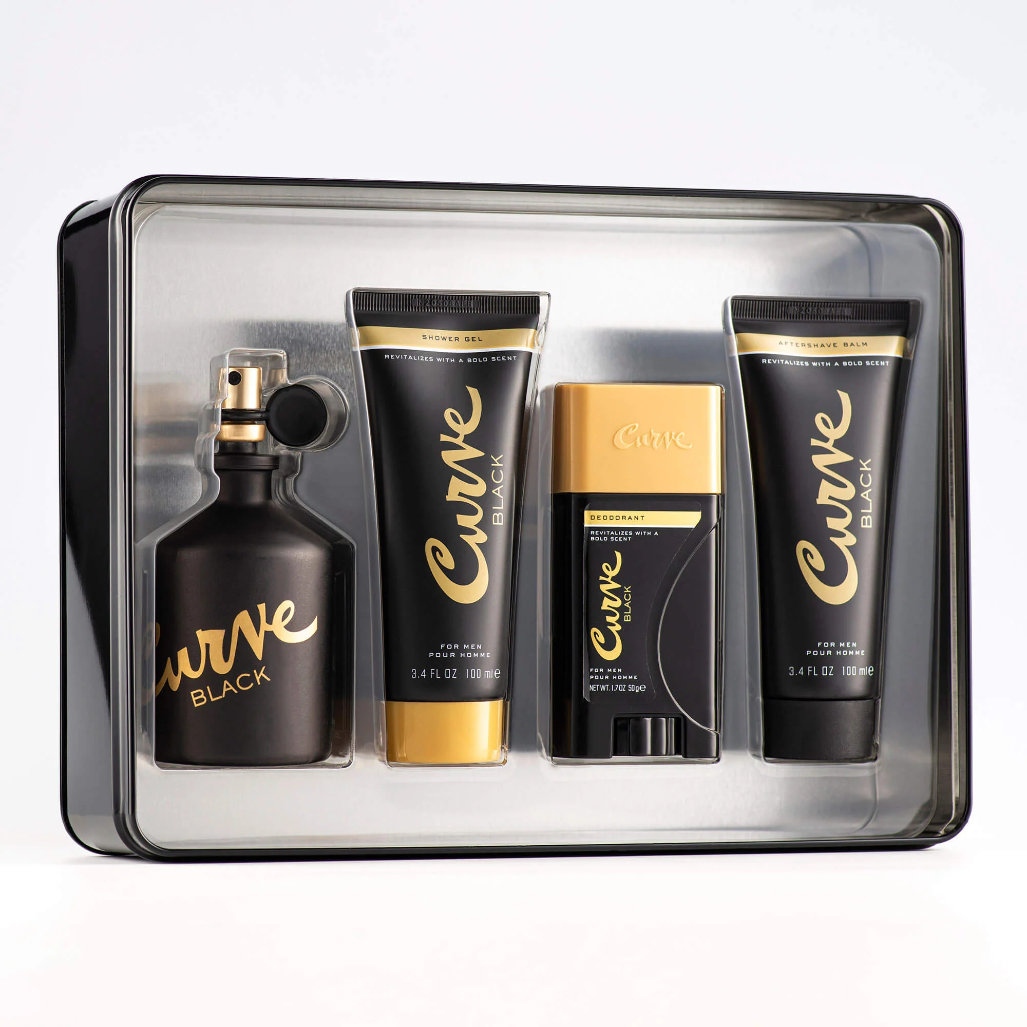 Curve Black Men Gift Set by Liz Claiborne Eau de Toilette