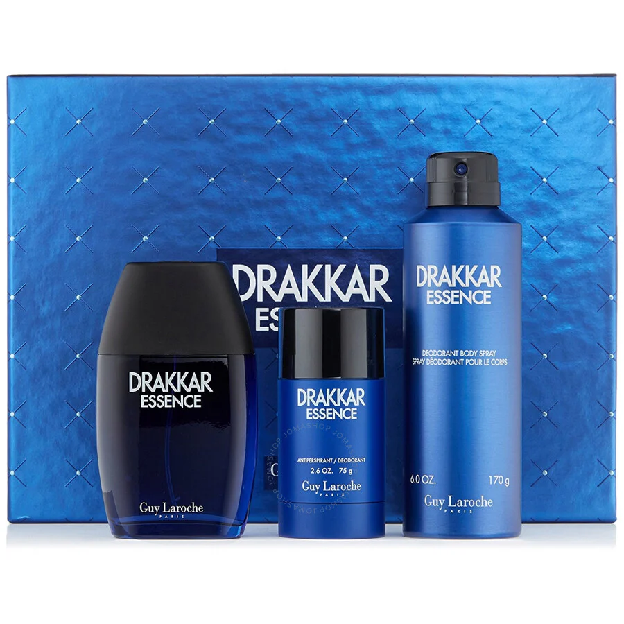 Drakkar Essence Men Gift Set by Guy Laroche Eau de Toilette