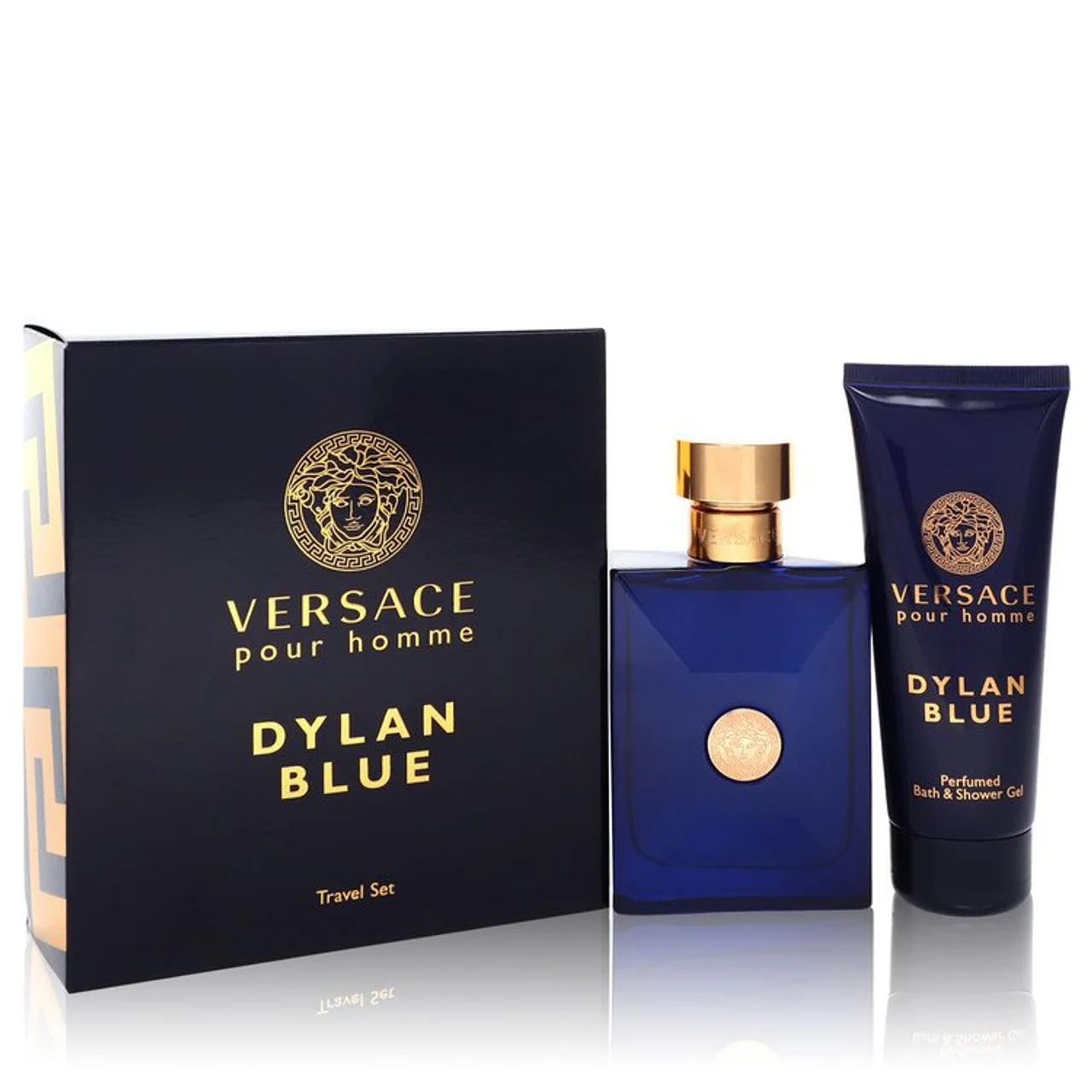 Dylan Blue Pour Homme Eau de Toilette 2PCS by Versace