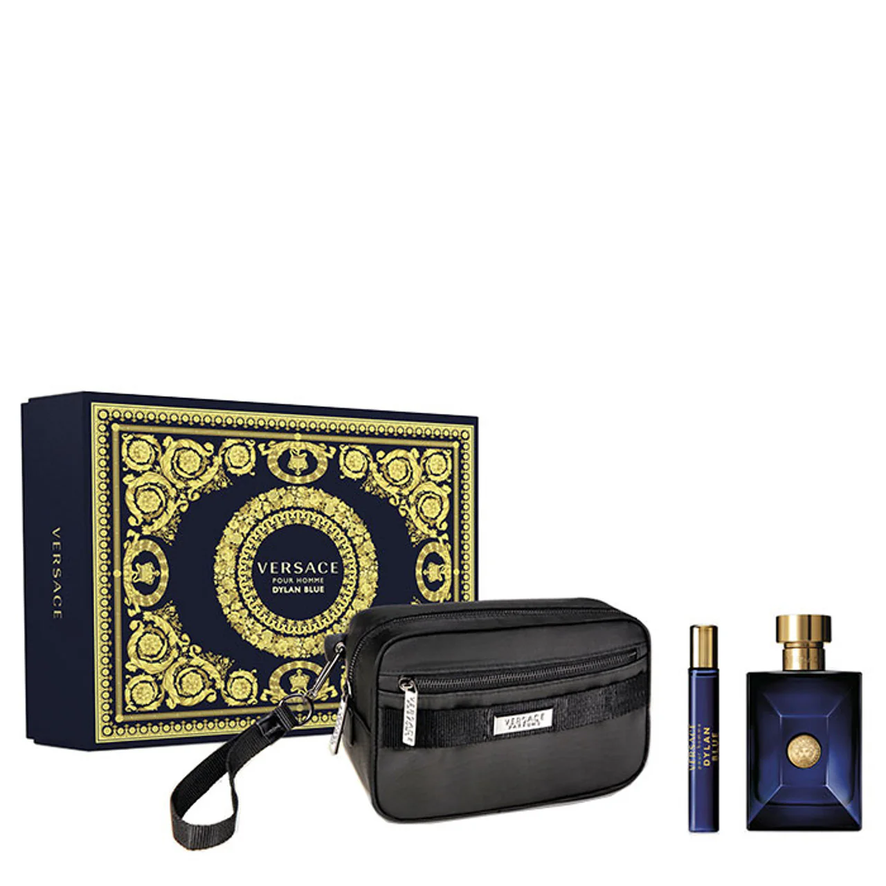Dylan Blue Pour Homme Eau de Toilette 3PCS by Versace