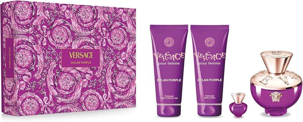 Dylan Purple Eau de Parfum 4PCS by Versace