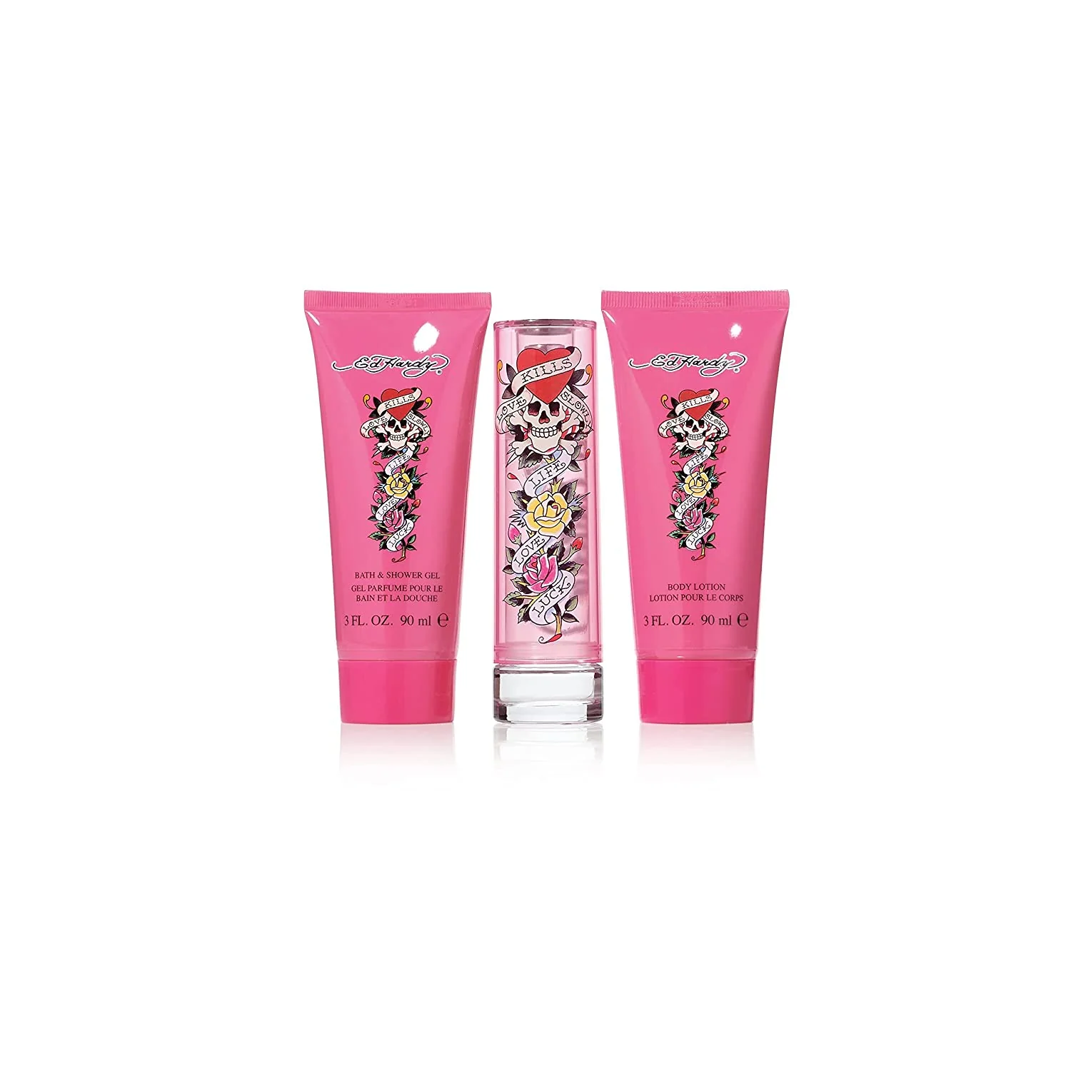 Ed Hardy Love Kills Slowly Women Gift Set by Ed Hardy Eau de Parfum - Image 3