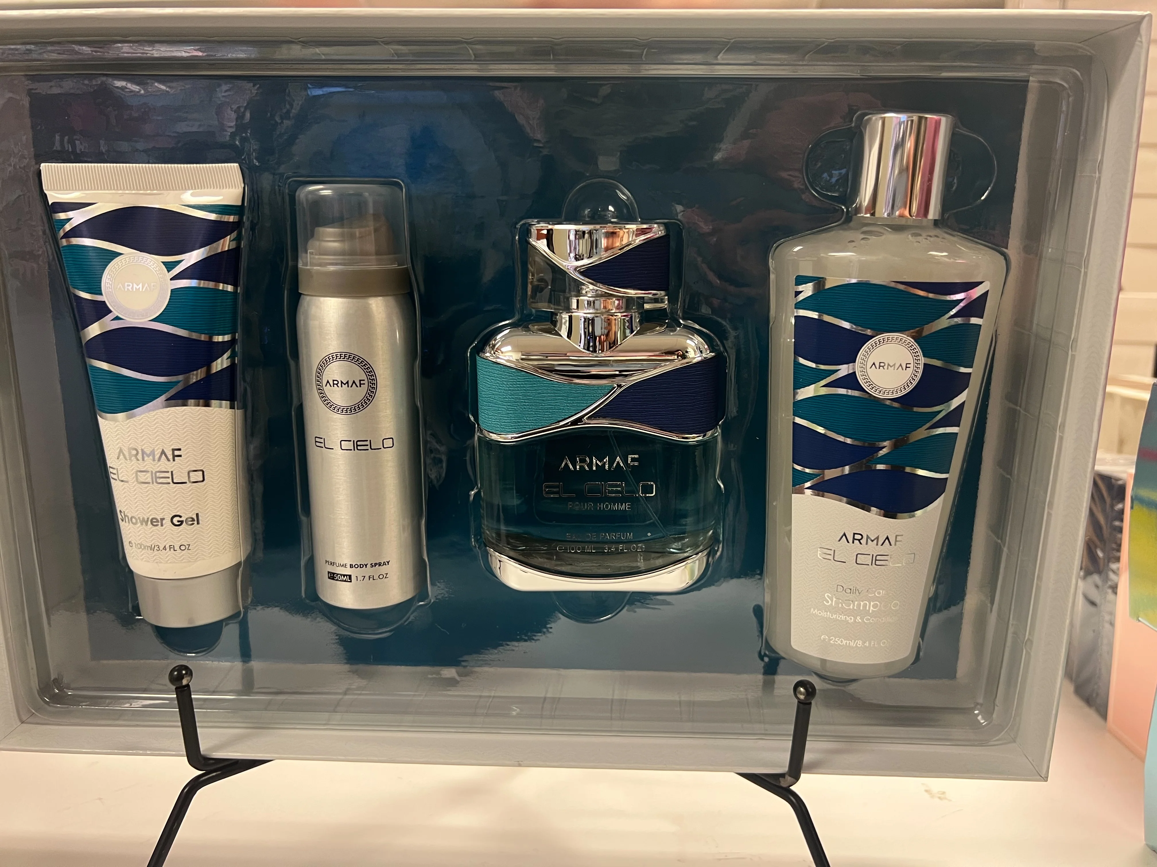 EL CIELO Pour Homme 4-Piece Gift Set by Armaf eau de Parfum - Image 2
