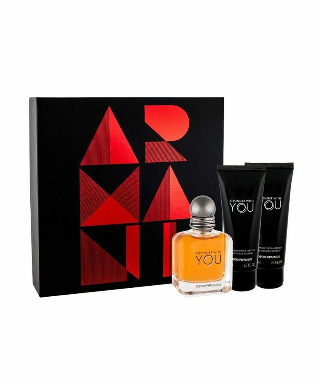 Emporio Armani Stronger With You Men Gift Set 3pcs by Giorgio Armani Eau de Toilette