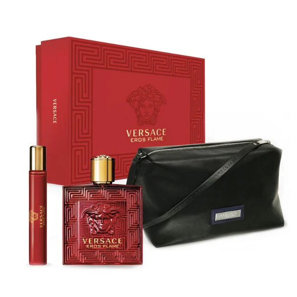 Eros Flame Eau de Parfum 3PCS by Versace