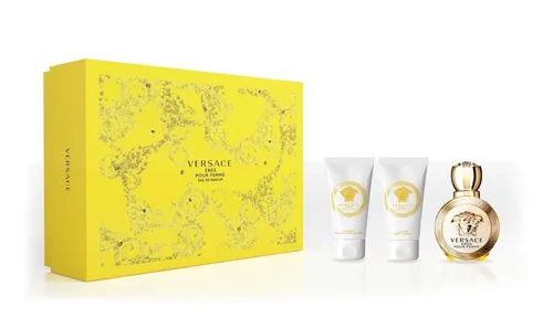 Eros Pour Femme Eau de Parfum 3PCS by Versace