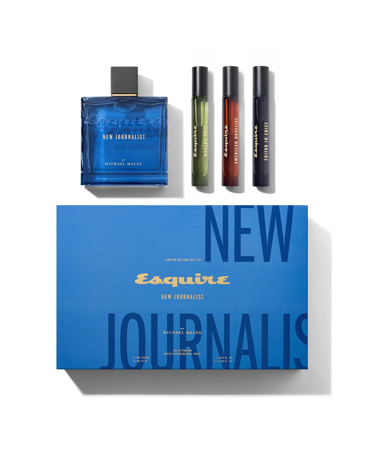 Esquire New Journalist Eau De Parfum Gift Set by Michael Malul