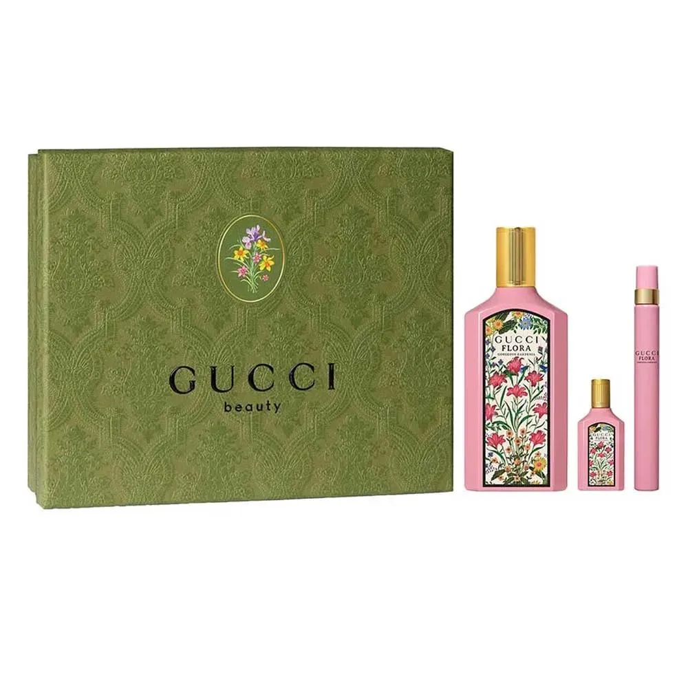 Gucci Flora Gorgeous Gardenia Eau de Parfum 3PCS by Gucci - Image 2