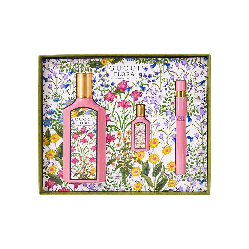 Gucci Flora Gorgeous Gardenia Eau de Parfum 3PCS by Gucci - Image 3