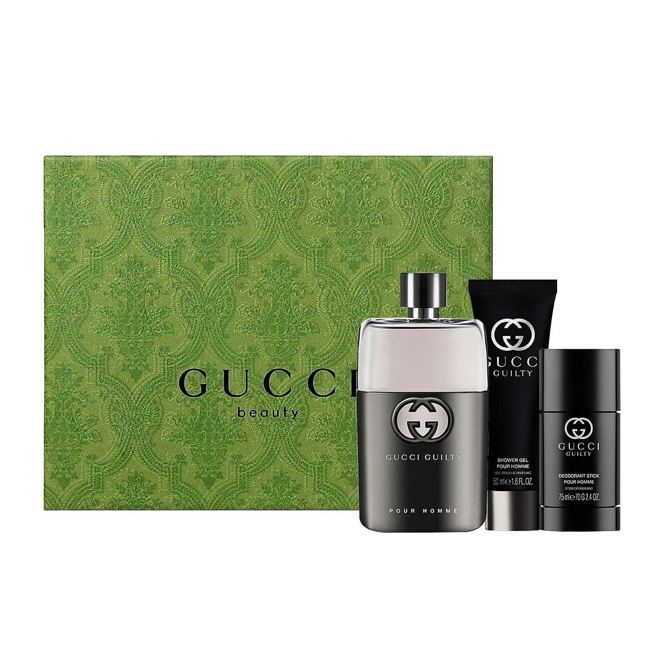 Gucci Guilty Pour Homme Eau de Toilette 3PCS by Gucci
