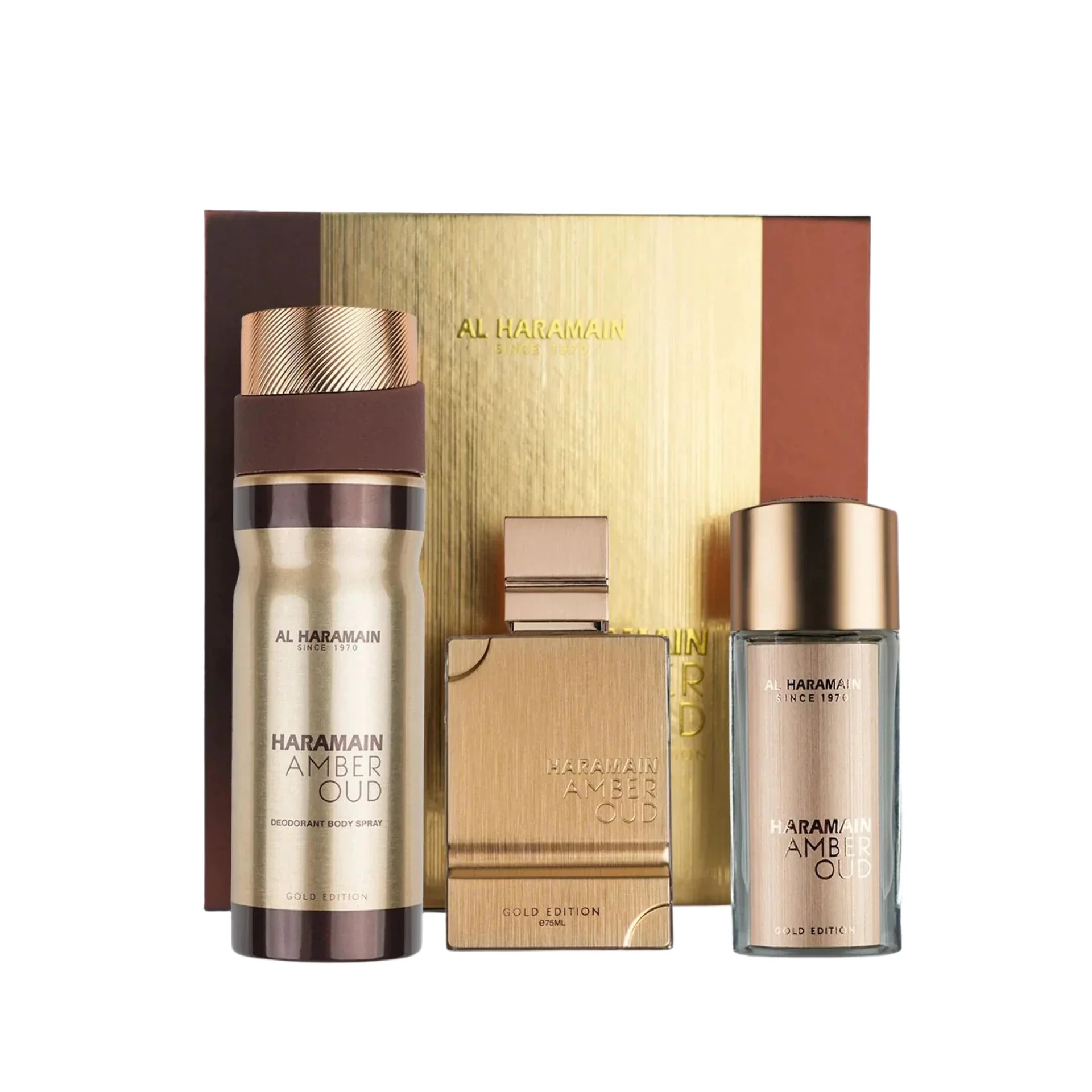 HARAMAIN AMBER OUD Gold Edition Gift Set Eau de Parfum by AL HARAMAIN
