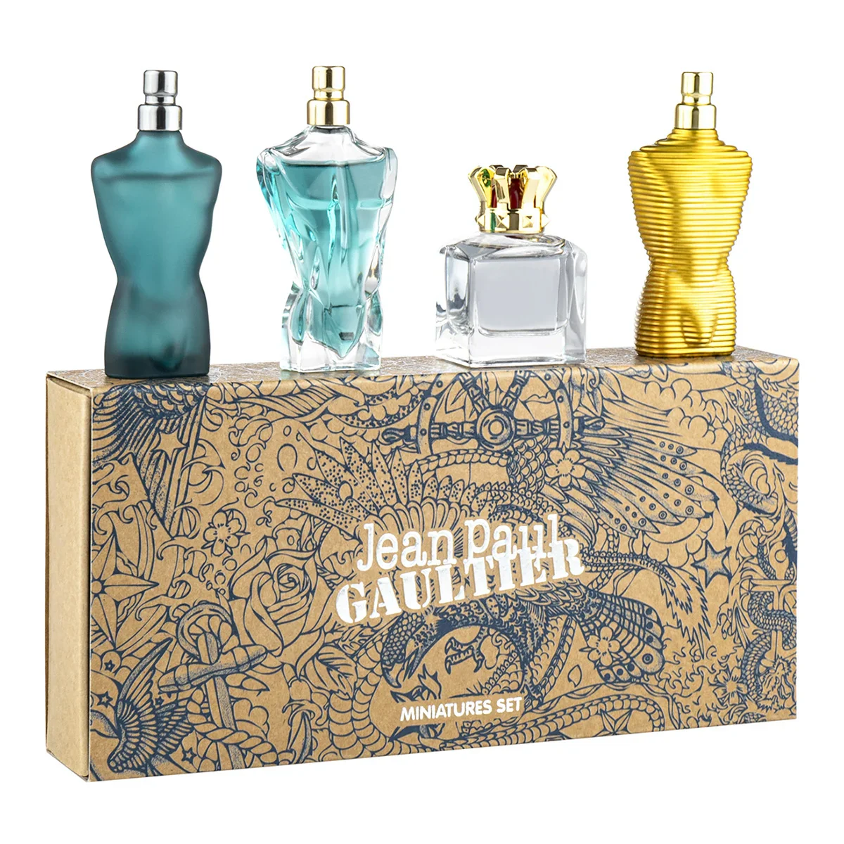 JEAN PAUL GAULTIER 4-Piece Miniature Men Gift Set - Image 2
