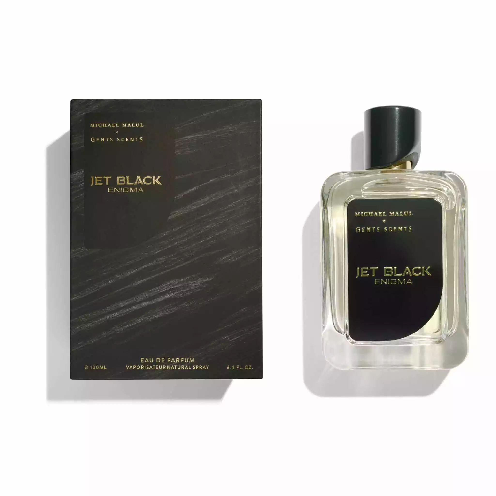 Jet Black Enigma Eau de Parfum by Michael Malul x Gents Scents - Image 3
