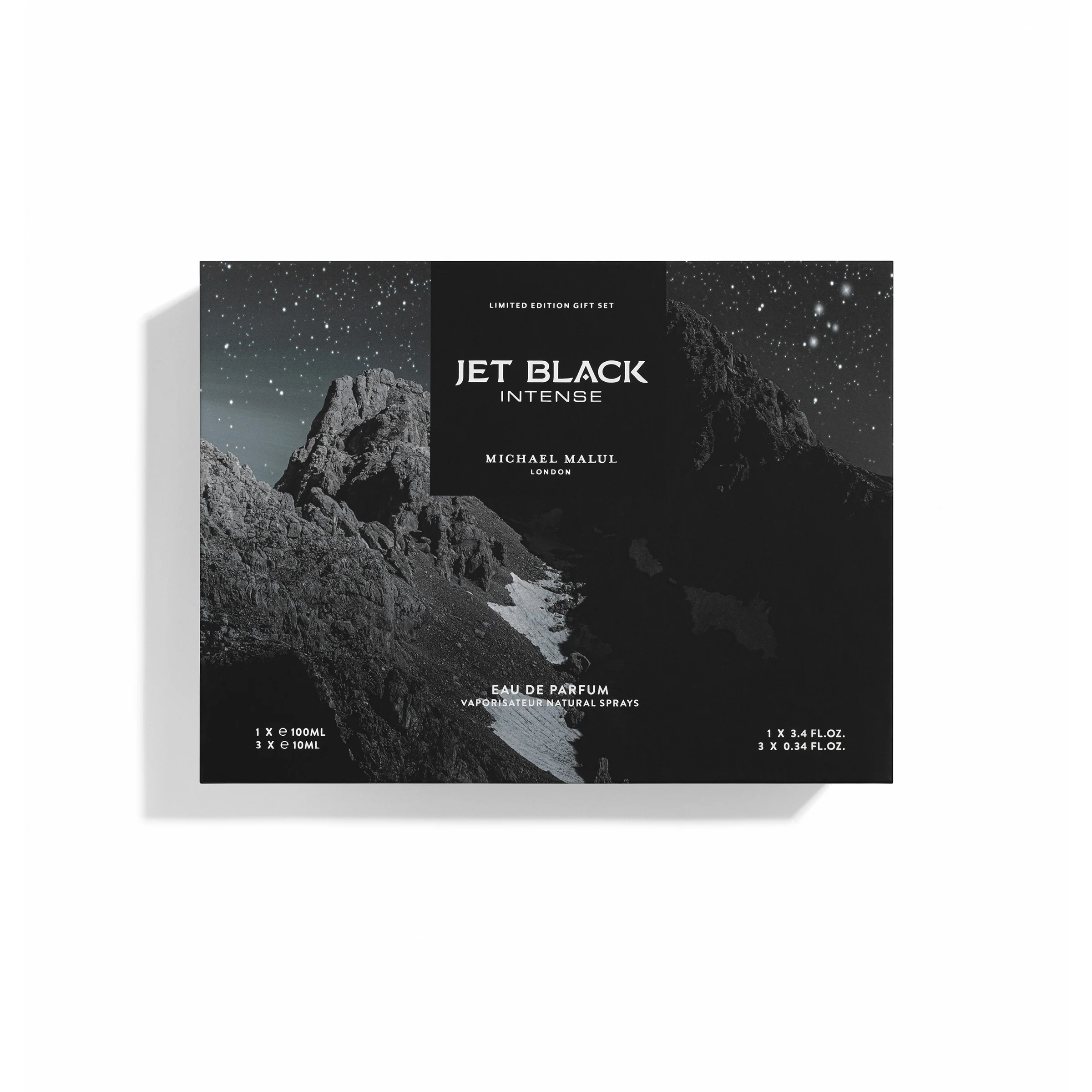 Jet Black Intense Eau de Parfum GIFT SET by Michael Malul