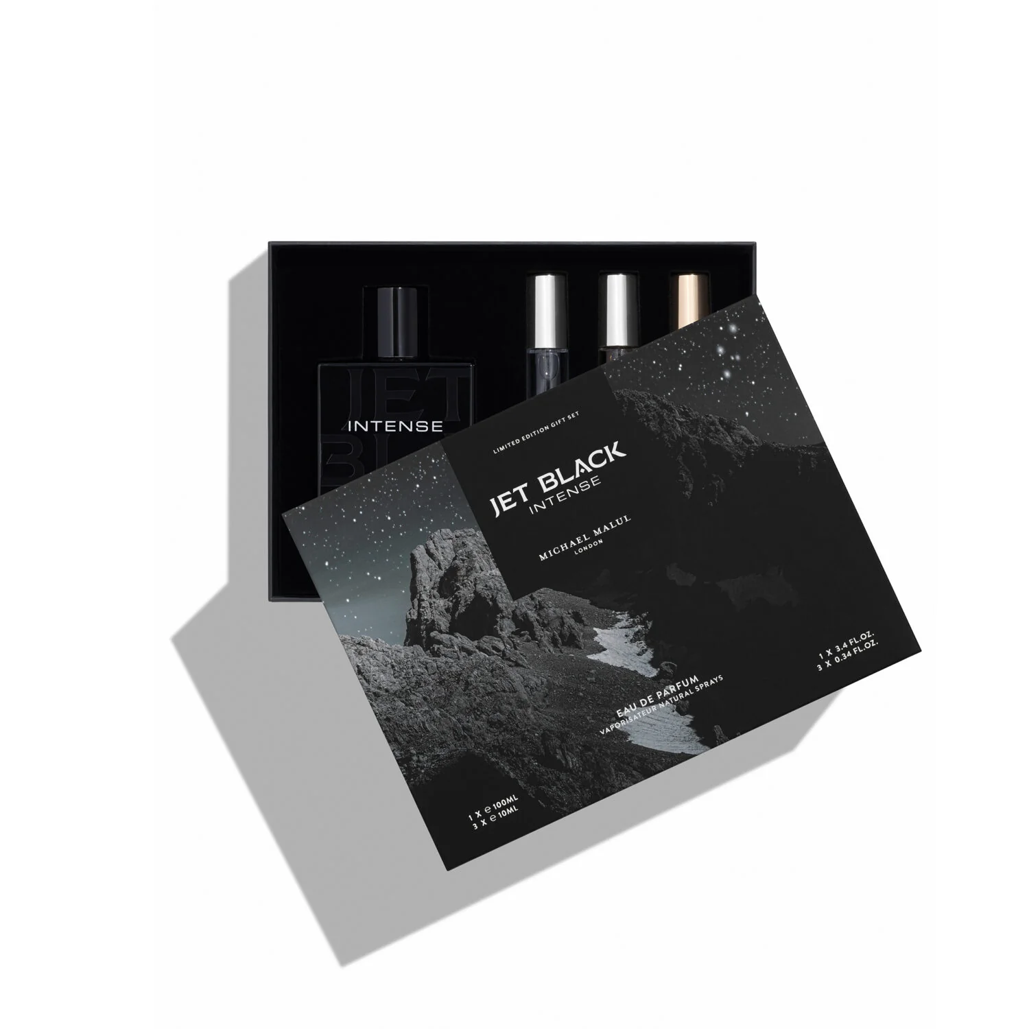Jet Black Intense Eau de Parfum GIFT SET by Michael Malul - Image 2