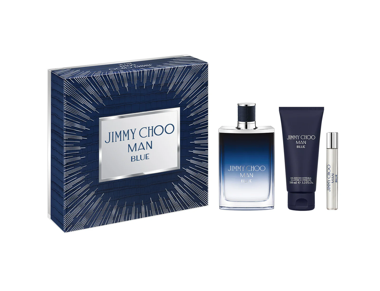 Man Blue Eau de Toilette 3PCS by Jimmy Choo - Image 2