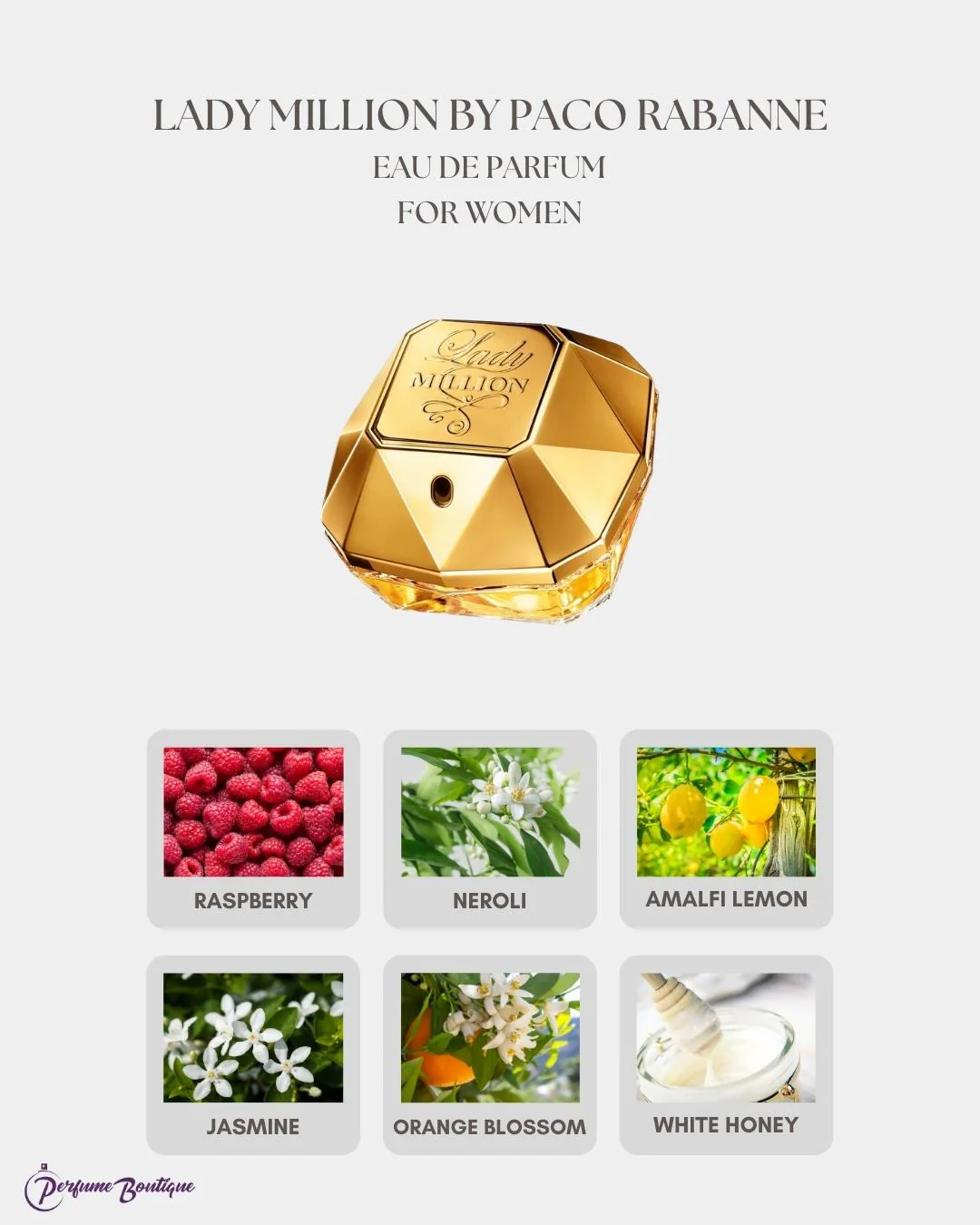 Lady Million Eau de Parfum by Paco Rabanne - Image 4