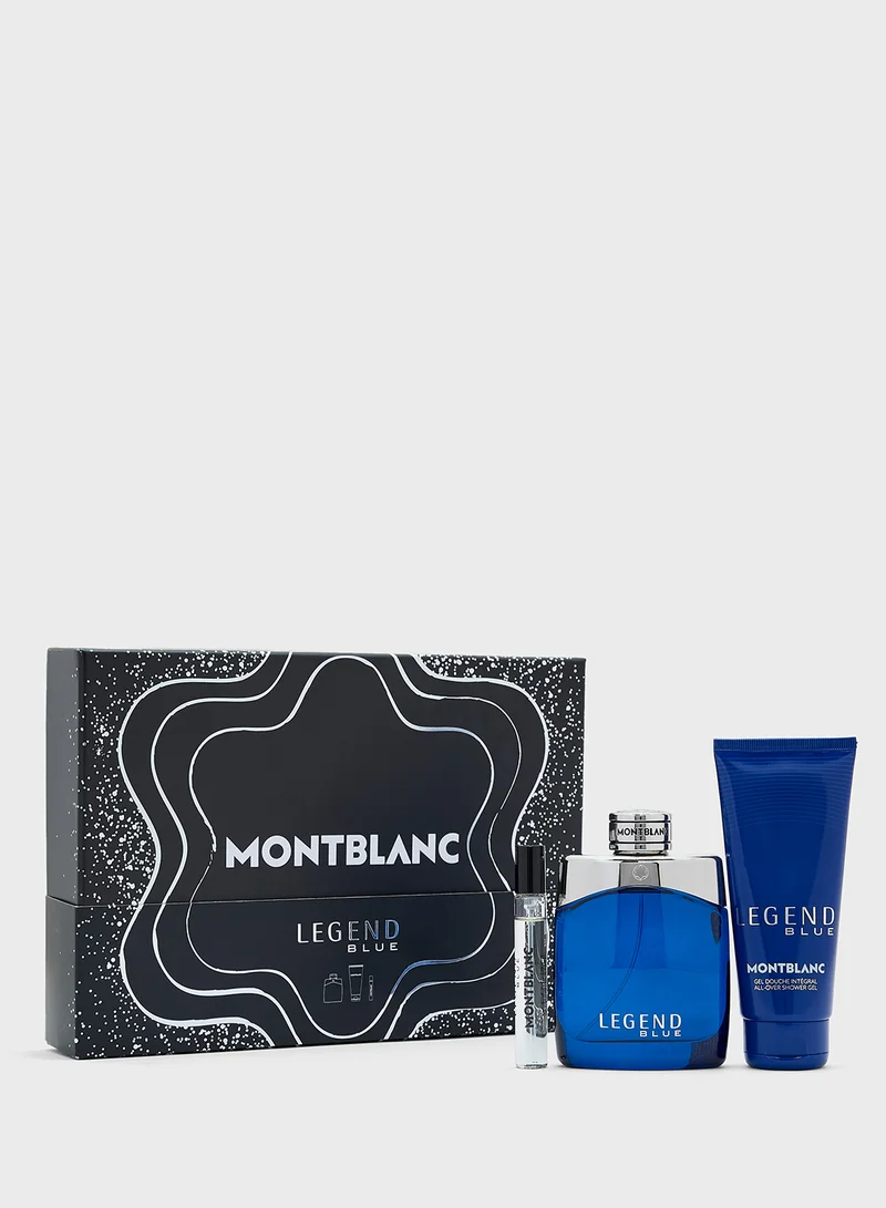 LEGEND BLUE Eau de Parfum 3PCS by MONTBLANC
