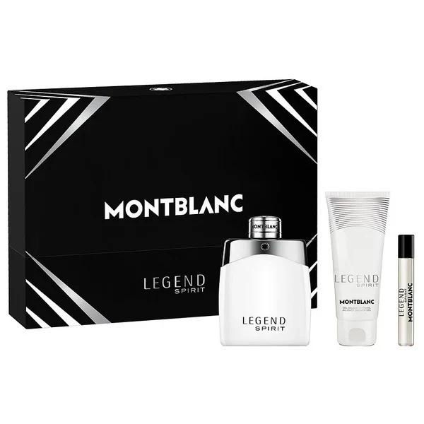 Legend Spirit Men 3PC GIFT SET by Mont Blanc Eau de Toilette