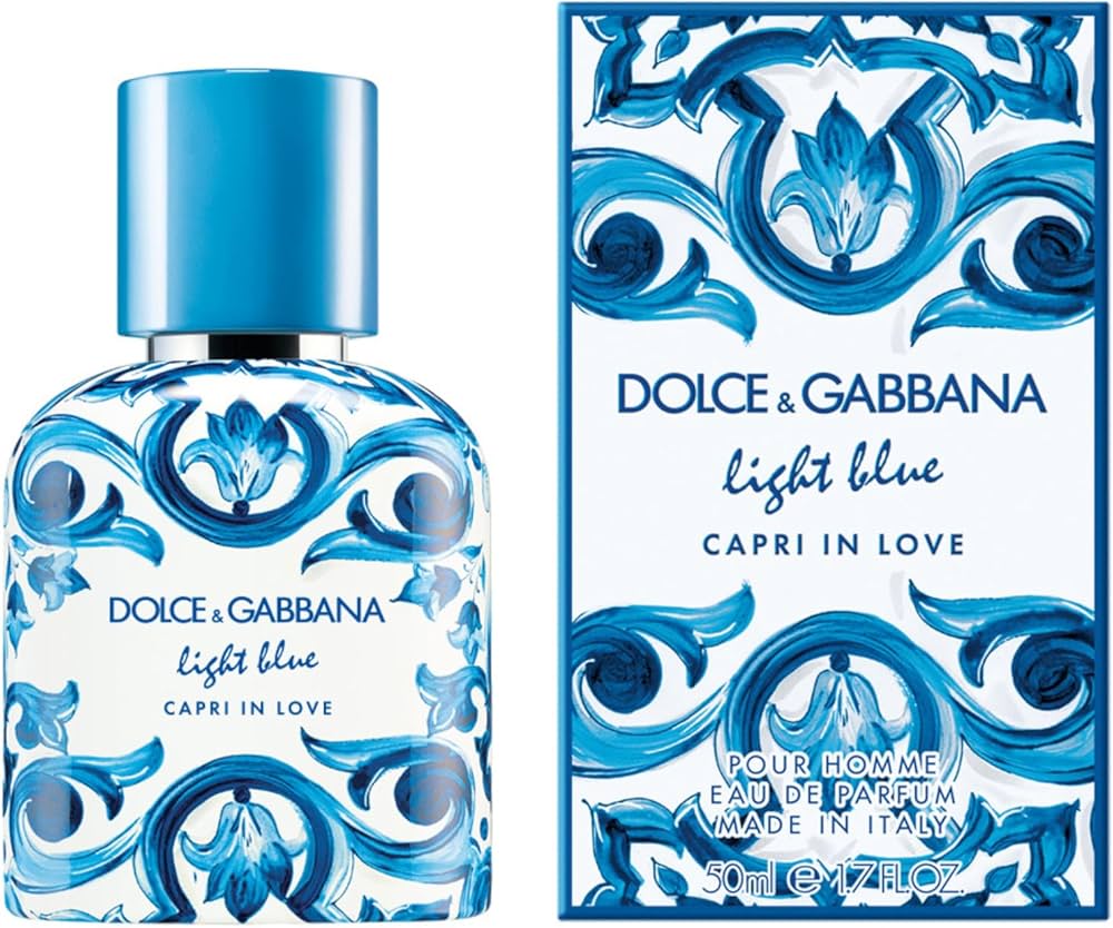 Light Blue Capri In Love Pour Homme Eau de Parfum by Dolce & Gabbana - Image 2