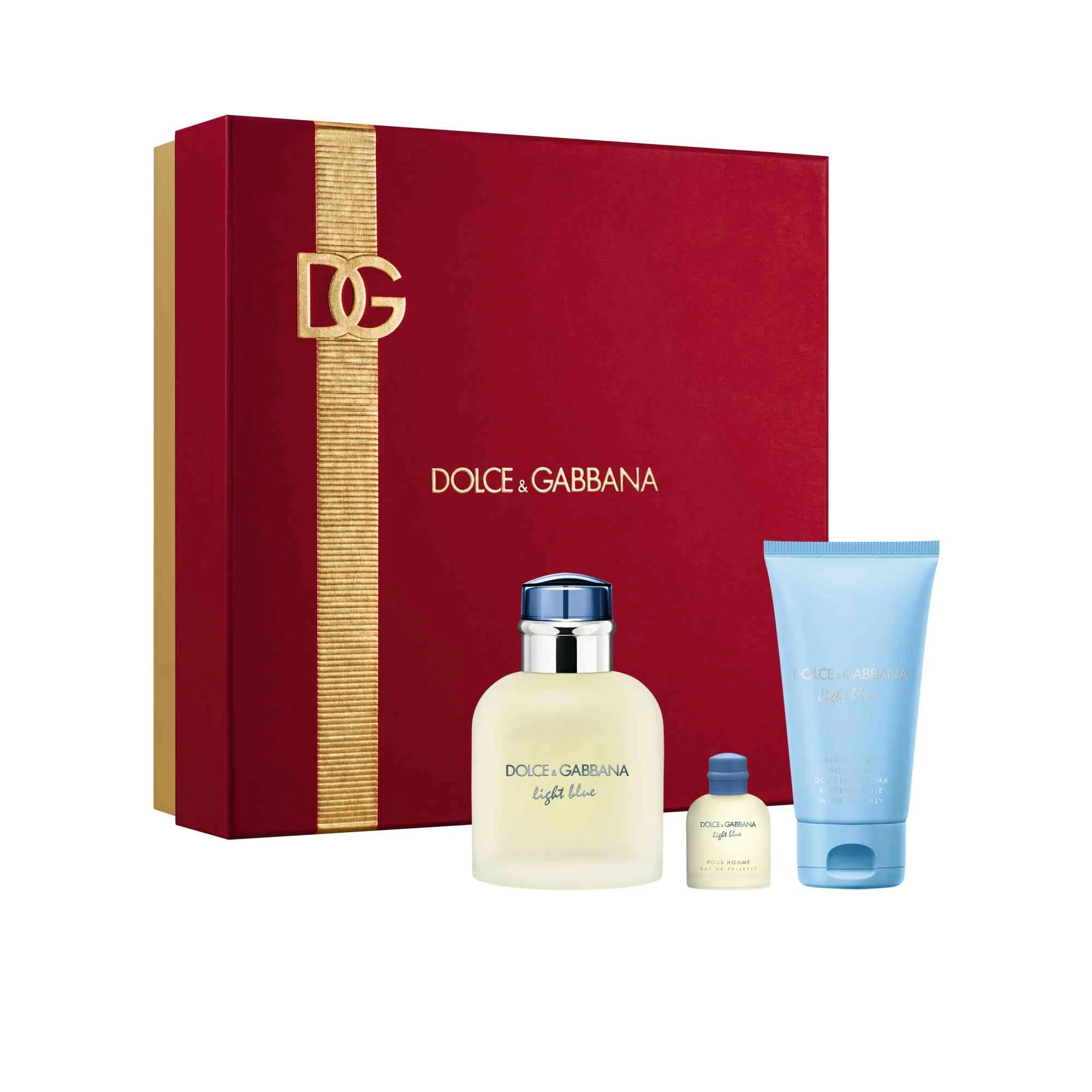 Light Blue Pour Homme Eau de Toilette 3PCS by Dolce & Gabbana