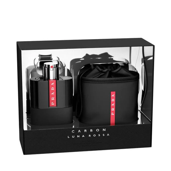 Luna Rossa Carbon Men Gift Set 2pc by Prada Eau de Toilette