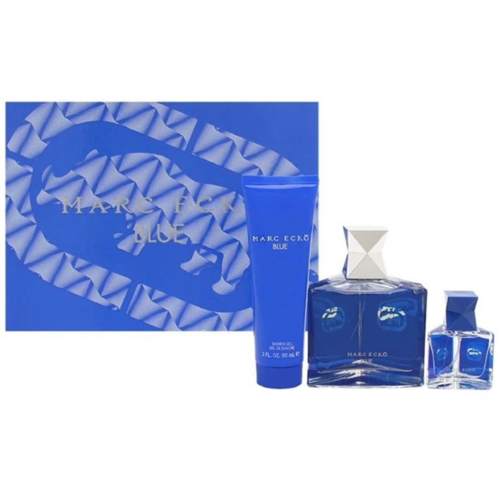 Mark Ecko Blue 3 Piece Men Gift Set eau de Toilette