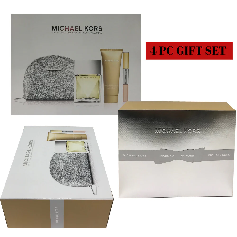 Michael Kors Women 4-Piece Gift Set by Michael Kors eau de Parfum