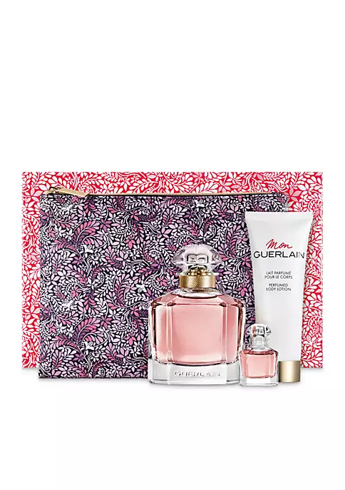 Mon Guerlain Women 4-Piece Gift Set by Guerlain Eau de Parfum