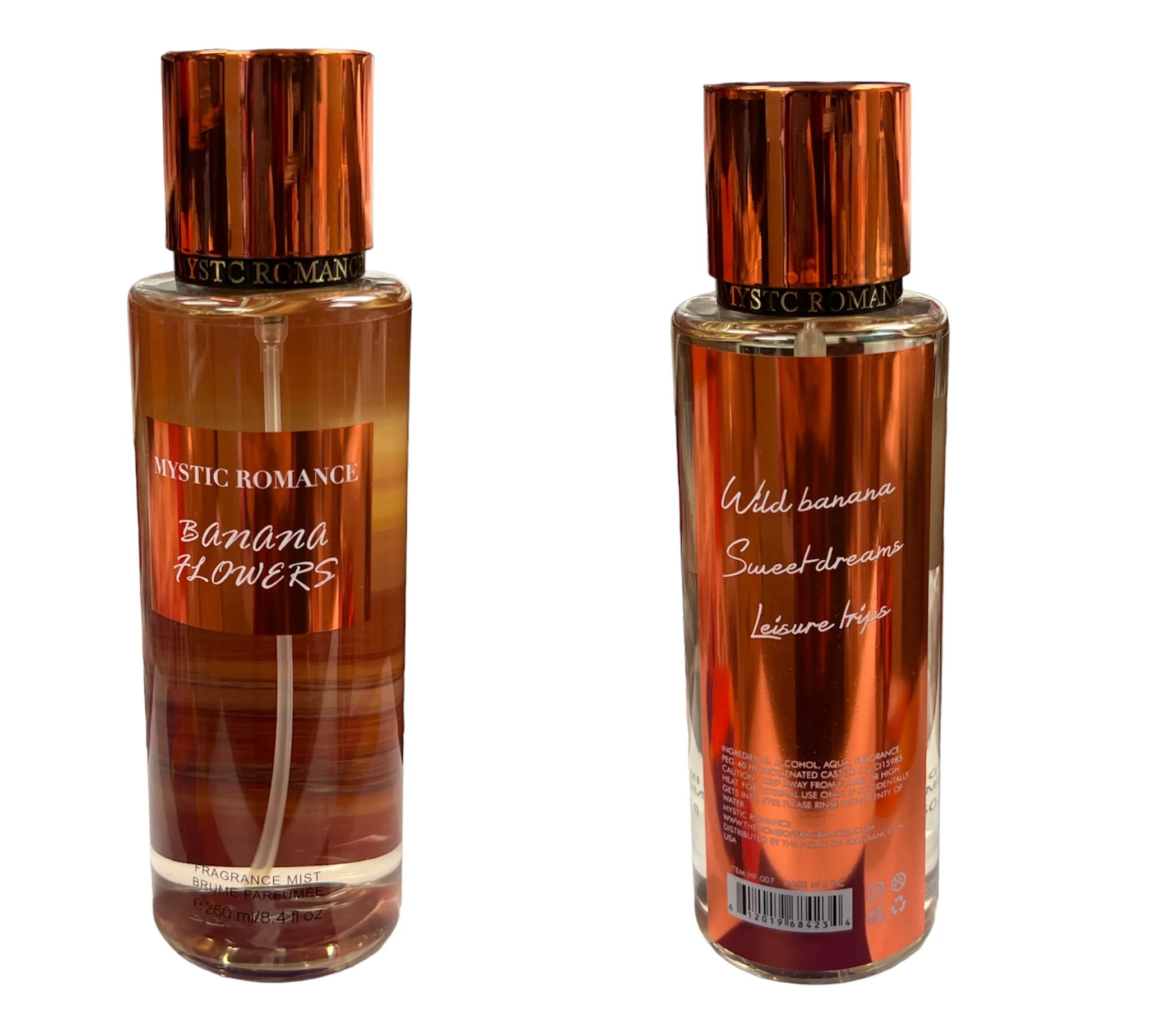 Mystic Romance Banana Flowers Fragrance Body Mist