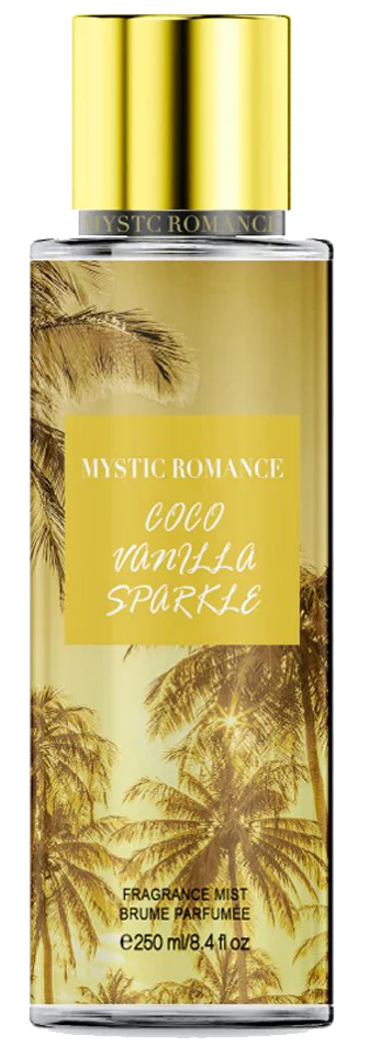 Mystic Romance Coco Vanilla Sparkle Fragrance Body Mist