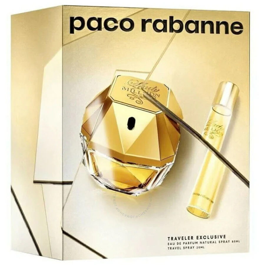 Lady Million Eau de Parfum 2PCS Travel Set by Paco Rabanne