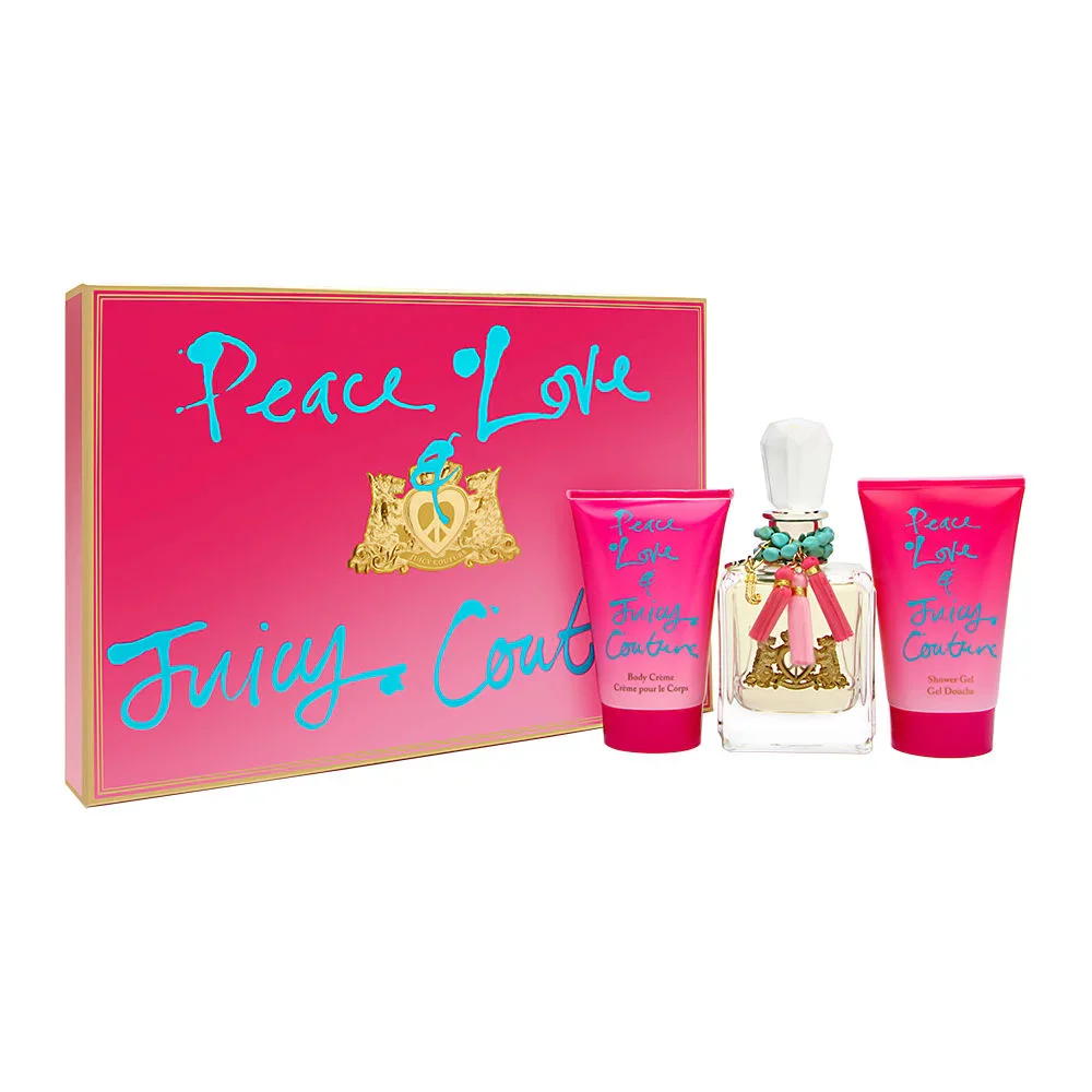 Peace Love & Juicy Couture Women Gift Set by Juicy Couture eau de Parfum