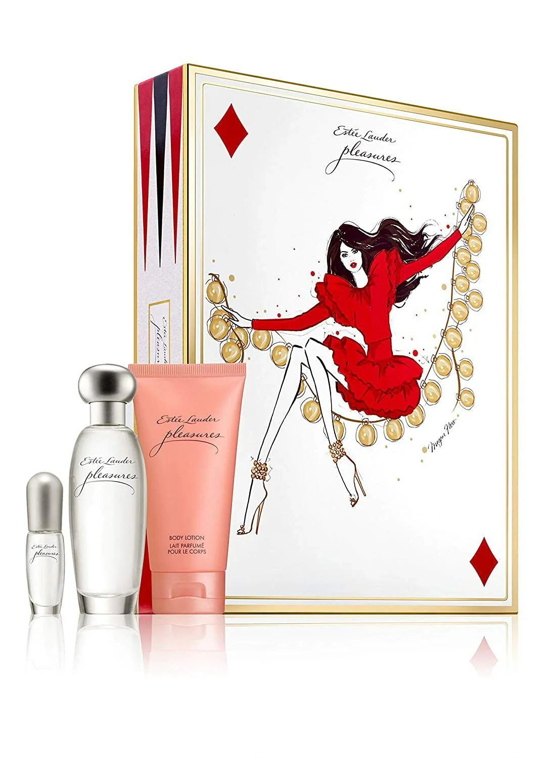 Pleasures Women Gift Set 3pcs by Estee Lauder Eau de Parfum