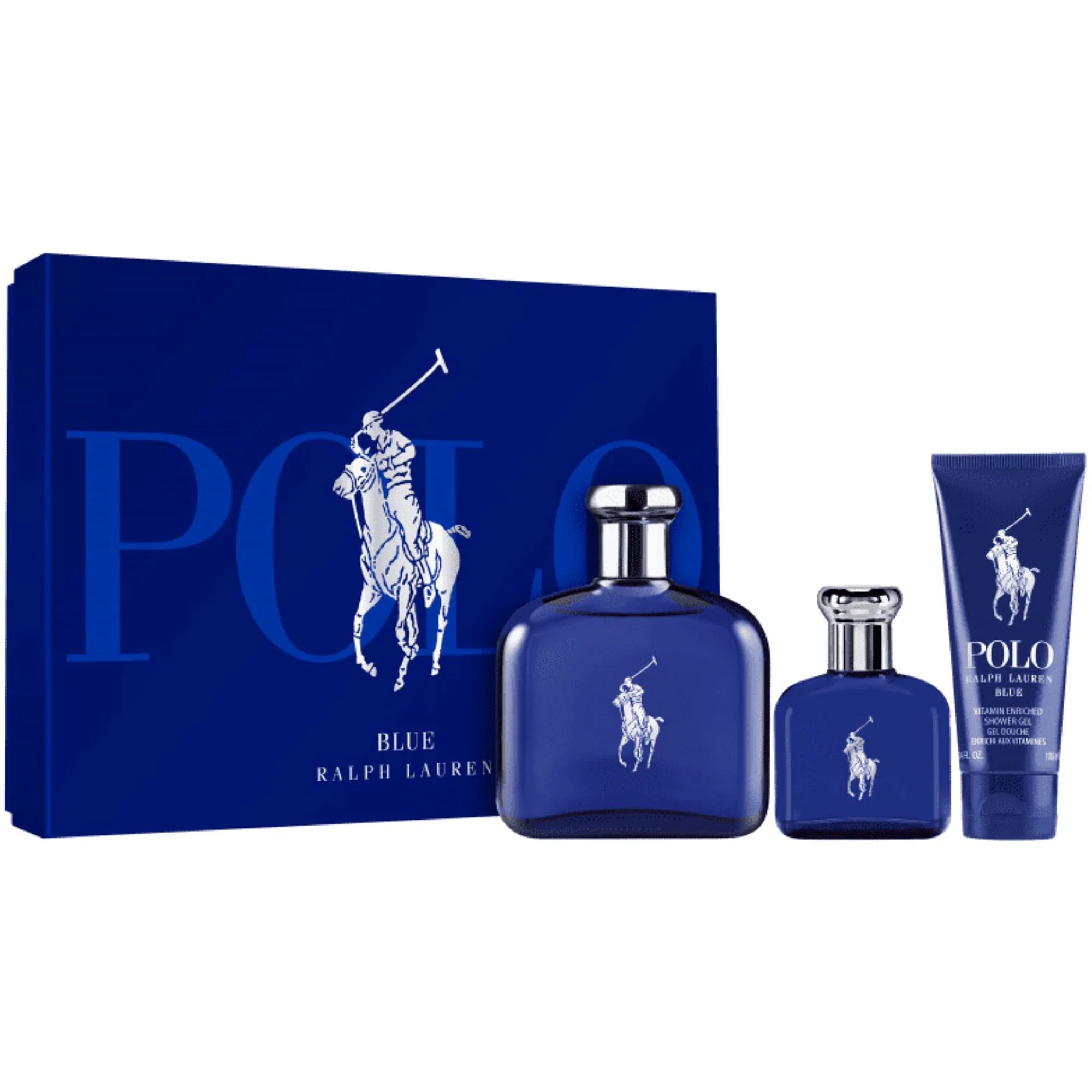 Polo Blue Gift Set 3pcs by Ralph Lauren Eau de Toilette