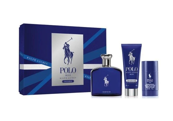 Polo Blue Men 3-PC Gift Set  by Ralph Lauren Eau de Parfum