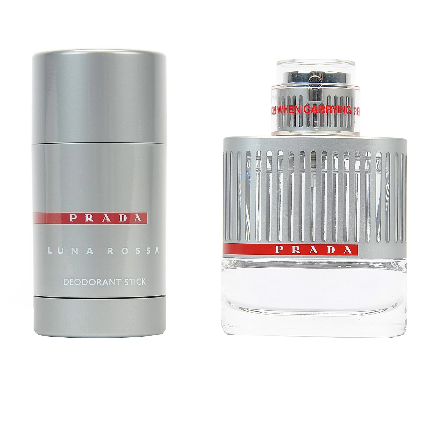 Prada Luna Rossa Men 2-Piece Set 3.4 oz+ 2.5 oz Deodorant eau de Toilette