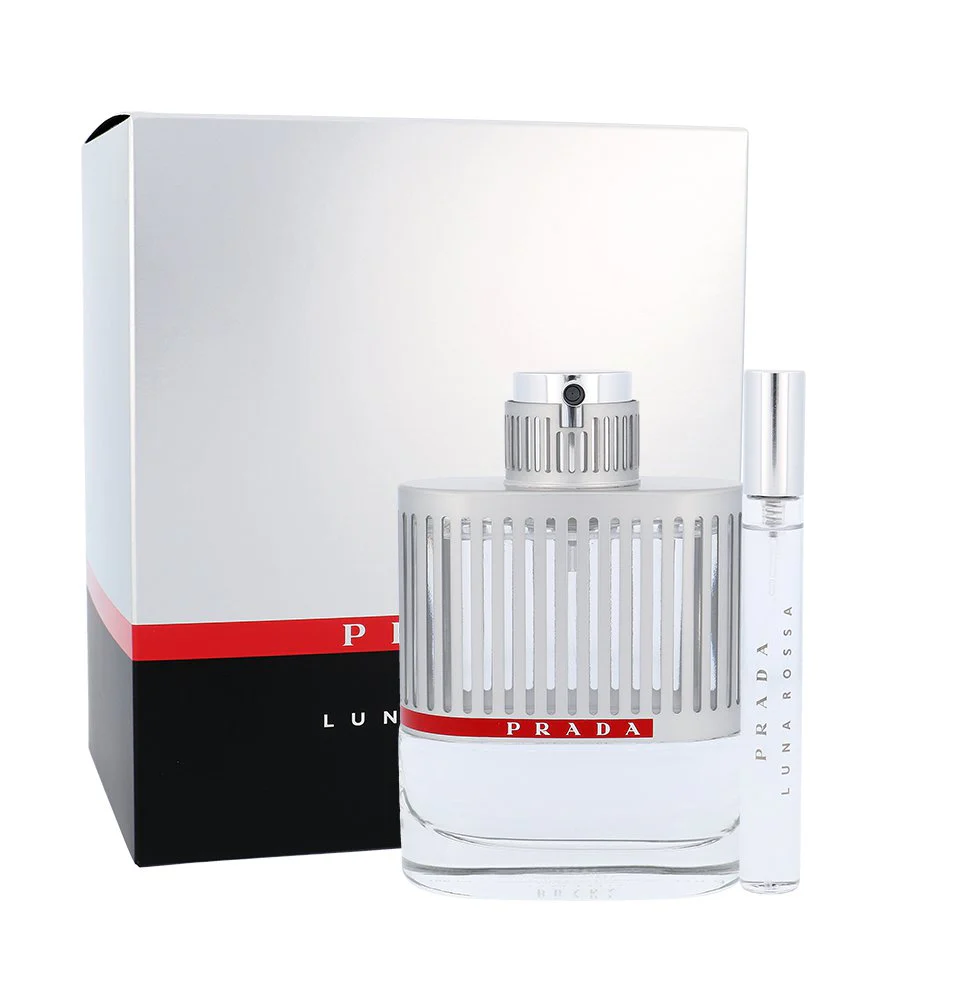 Prada Luna Rossa Men Gift Set 3.4 + 10 ml by Prada Eau de Toilette